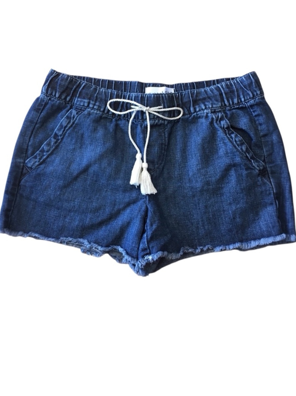 LOFT Blue Denim Drawstring ShortsMisses size 0/25